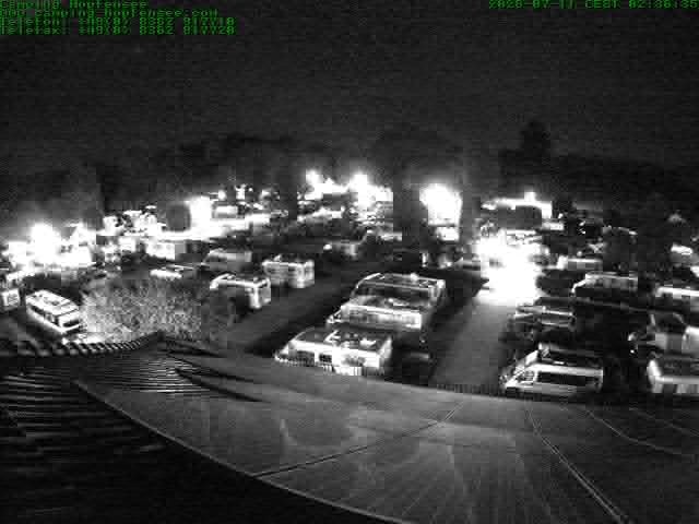 Archiv Foto Webcam Blick auf den Campingplatz am Hopfensee