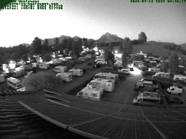 Archived image Webcam Campsite Hopfensee