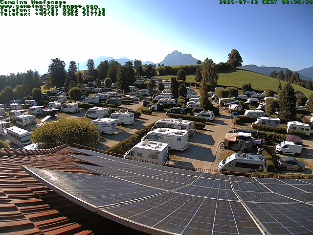 Archived image Webcam Campsite Hopfensee
