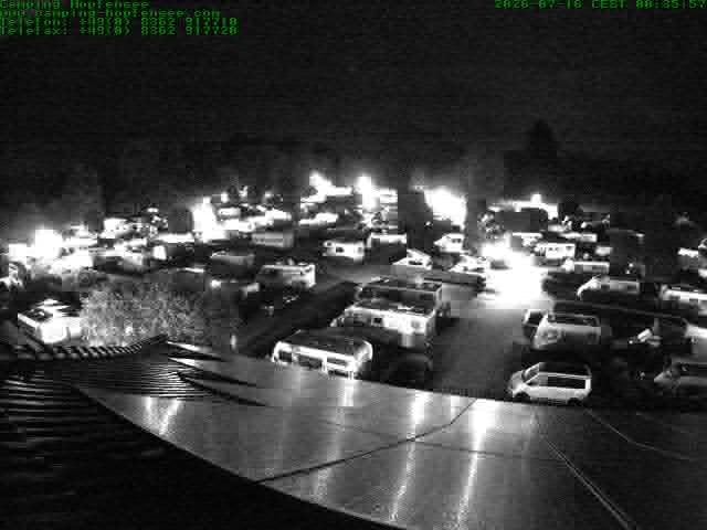 Archiv Foto Webcam Blick auf den Campingplatz am Hopfensee