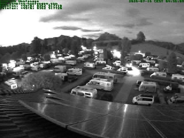 Archiv Foto Webcam Blick auf den Campingplatz am Hopfensee