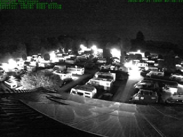 Archiv Foto Webcam Blick auf den Campingplatz am Hopfensee