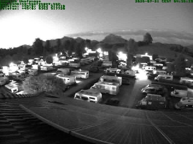 Archiv Foto Webcam Blick auf den Campingplatz am Hopfensee