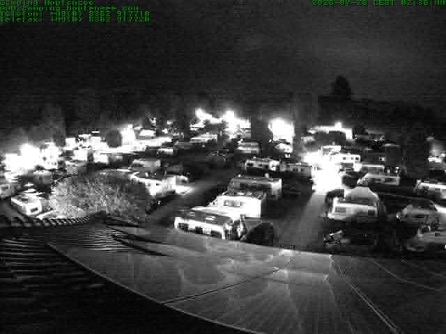 Archiv Foto Webcam Blick auf den Campingplatz am Hopfensee