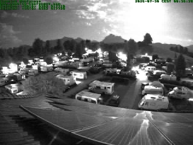Archiv Foto Webcam Blick auf den Campingplatz am Hopfensee