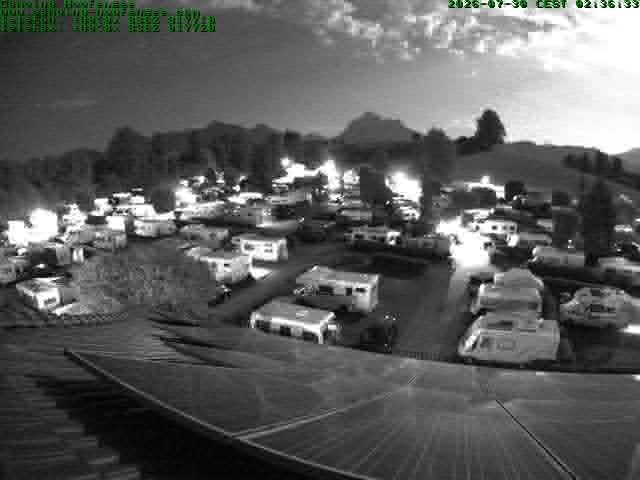 Archiv Foto Webcam Blick auf den Campingplatz am Hopfensee