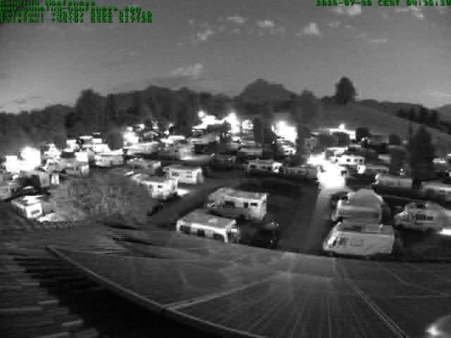 Archiv Foto Webcam Blick auf den Campingplatz am Hopfensee