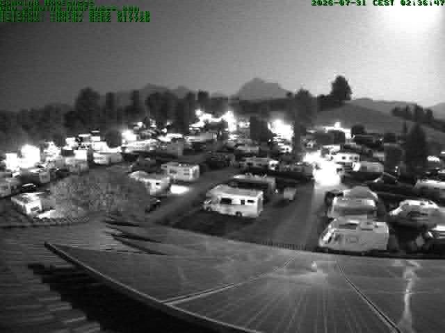 Archiv Foto Webcam Blick auf den Campingplatz am Hopfensee
