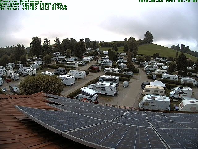Archived image Webcam Campsite Hopfensee