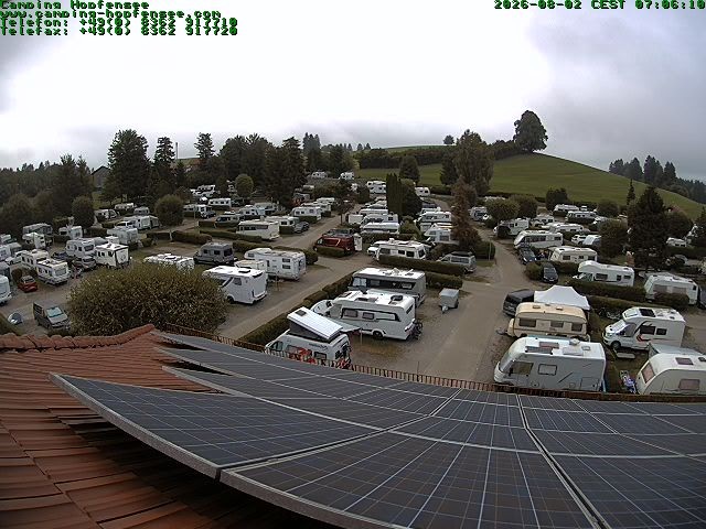 Archived image Webcam Campsite Hopfensee