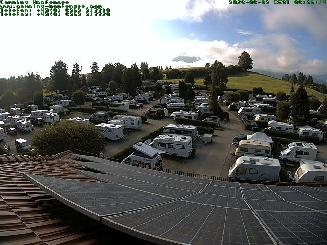 Archived image Webcam Campsite Hopfensee