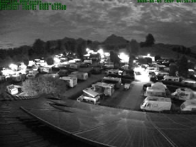 Archiv Foto Webcam Blick auf den Campingplatz am Hopfensee