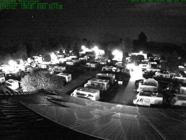 Archiv Foto Webcam Blick auf den Campingplatz am Hopfensee