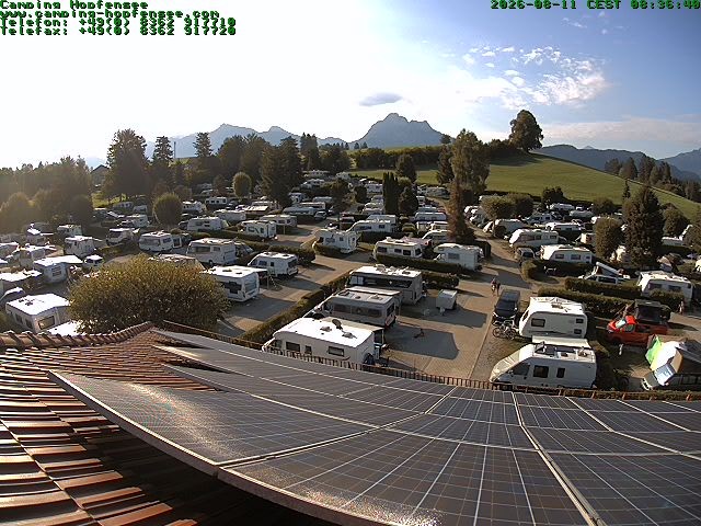 Archiv Foto Webcam Blick auf den Campingplatz am Hopfensee