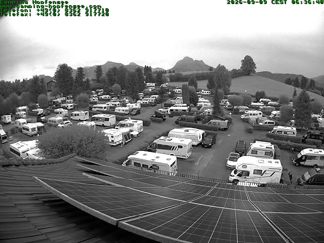 Archiv Foto Webcam Blick auf den Campingplatz am Hopfensee