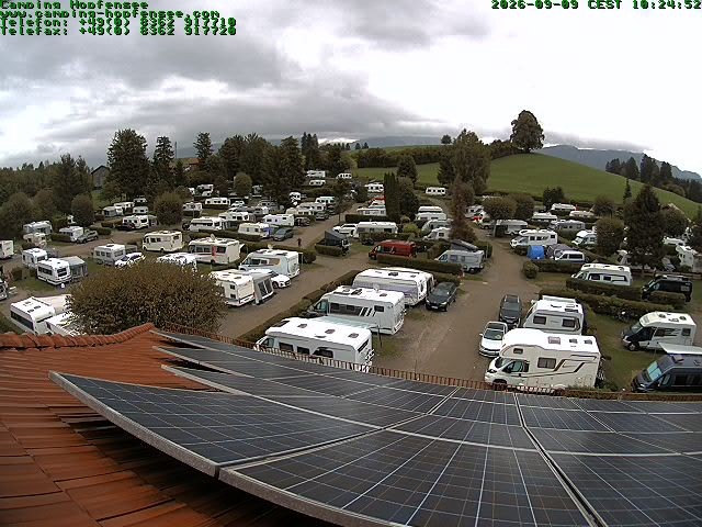 Archiv Foto Webcam Blick auf den Campingplatz am Hopfensee