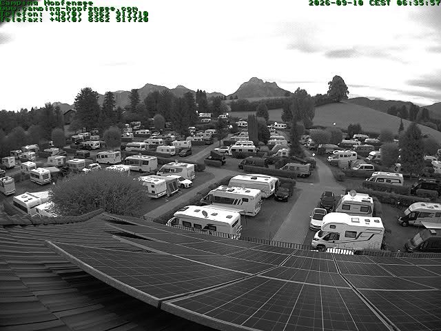 Archiv Foto Webcam Blick auf den Campingplatz am Hopfensee