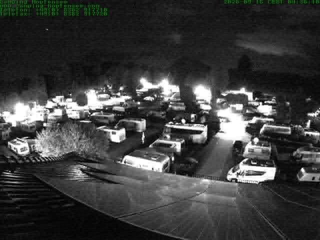 Archiv Foto Webcam Blick auf den Campingplatz am Hopfensee