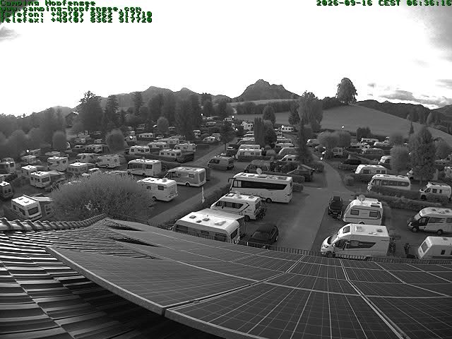 Archiv Foto Webcam Blick auf den Campingplatz am Hopfensee