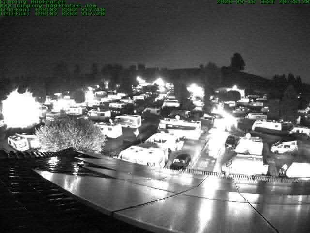 Archiv Foto Webcam Blick auf den Campingplatz am Hopfensee