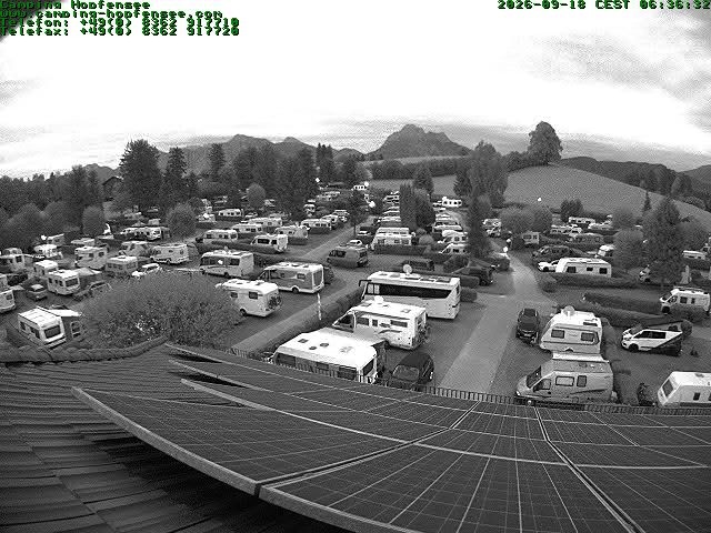 Archiv Foto Webcam Blick auf den Campingplatz am Hopfensee
