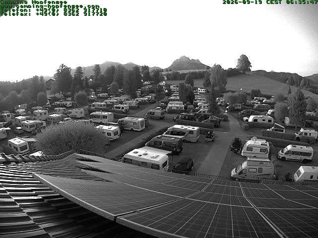 Archiv Foto Webcam Blick auf den Campingplatz am Hopfensee