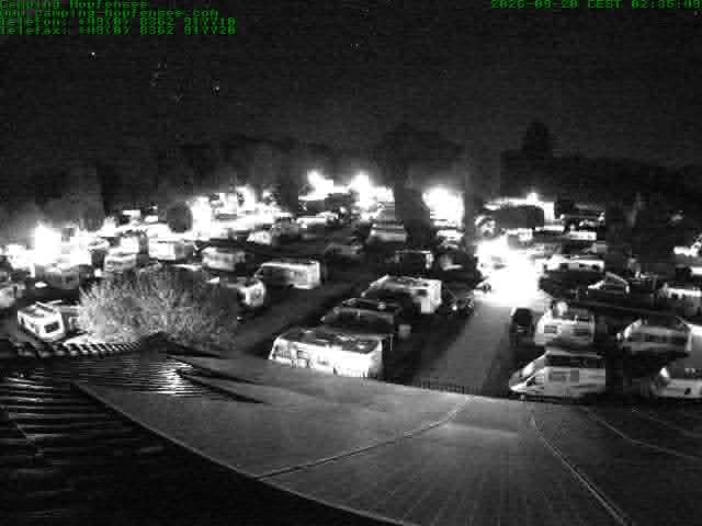 Archiv Foto Webcam Blick auf den Campingplatz am Hopfensee