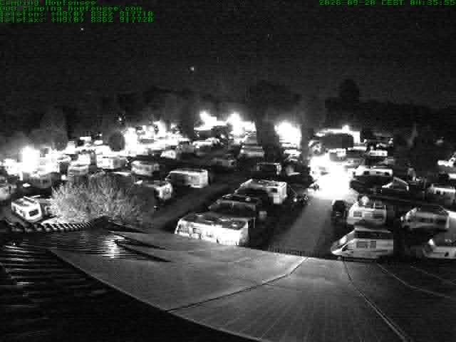 Archiv Foto Webcam Blick auf den Campingplatz am Hopfensee