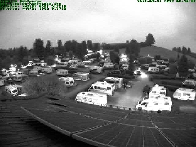Archiv Foto Webcam Blick auf den Campingplatz am Hopfensee