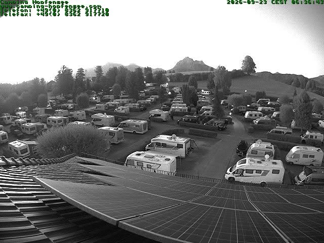 Archived image Webcam Campsite Hopfensee