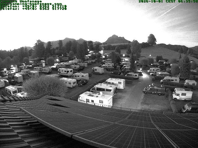 Archiv Foto Webcam Blick auf den Campingplatz am Hopfensee