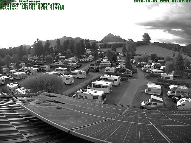 Archived image Webcam Campsite Hopfensee