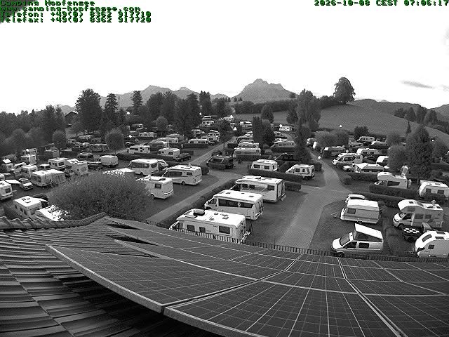 Archiv Foto Webcam Blick auf den Campingplatz am Hopfensee