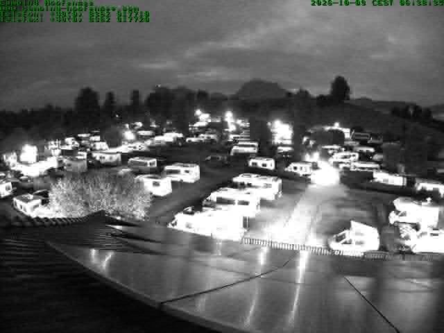 Archiv Foto Webcam Blick auf den Campingplatz am Hopfensee