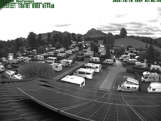 Archiv Foto Webcam Blick auf den Campingplatz am Hopfensee