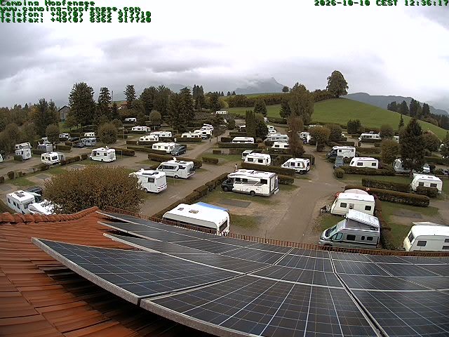 Archiv Foto Webcam Blick auf den Campingplatz am Hopfensee