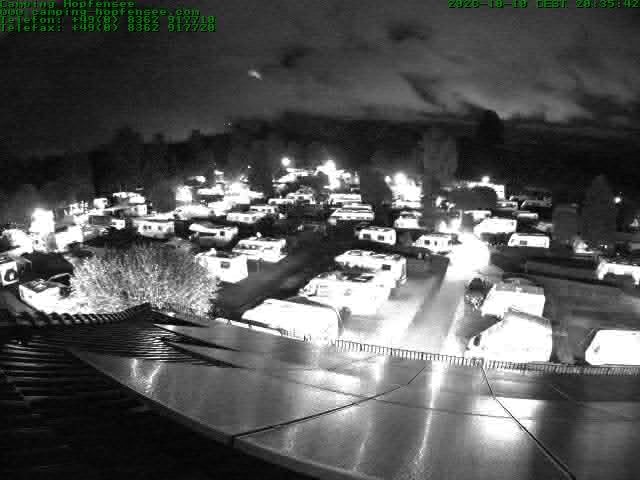 Archiv Foto Webcam Blick auf den Campingplatz am Hopfensee