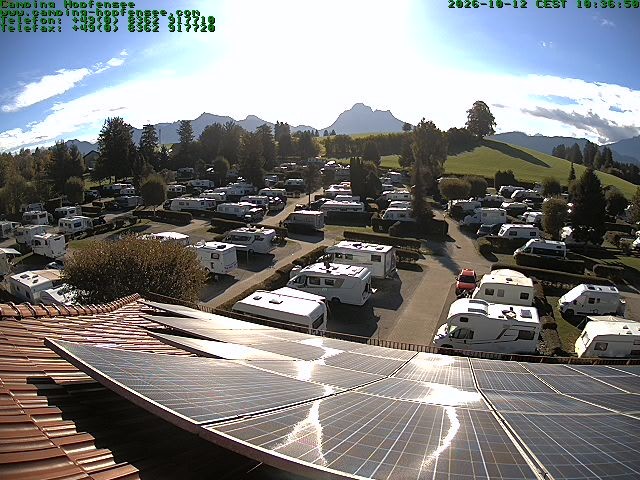 Archiv Foto Webcam Blick auf den Campingplatz am Hopfensee