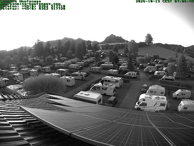 Archiv Foto Webcam Blick auf den Campingplatz am Hopfensee
