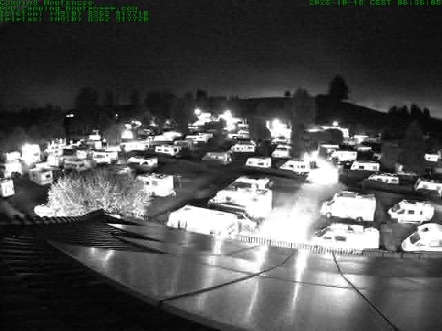 Archiv Foto Webcam Blick auf den Campingplatz am Hopfensee