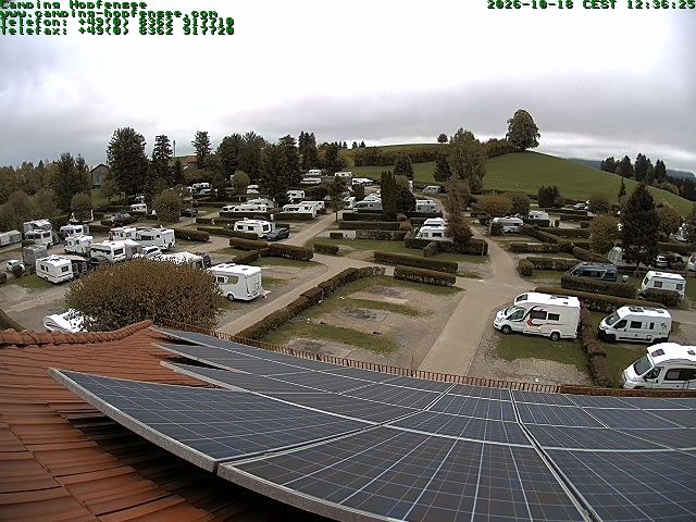 Archiv Foto Webcam Blick auf den Campingplatz am Hopfensee
