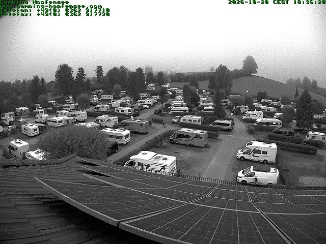Archiv Foto Webcam Blick auf den Campingplatz am Hopfensee