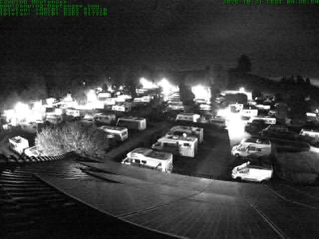 Archiv Foto Webcam Blick auf den Campingplatz am Hopfensee