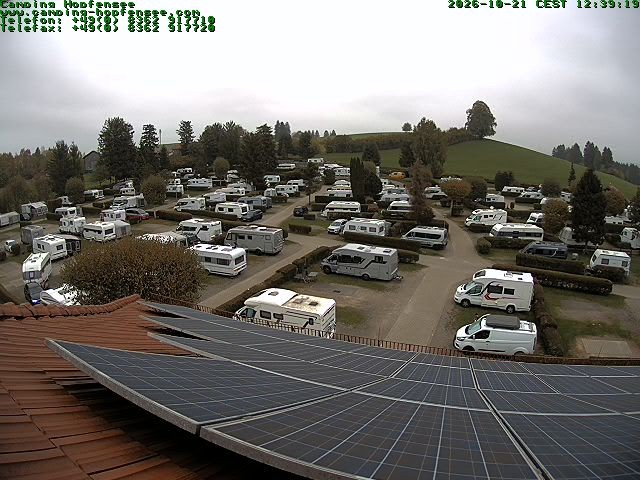 Archiv Foto Webcam Blick auf den Campingplatz am Hopfensee