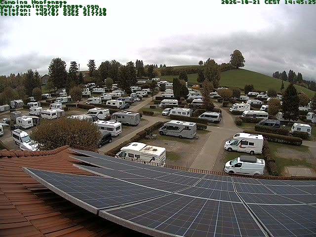 Archiv Foto Webcam Blick auf den Campingplatz am Hopfensee