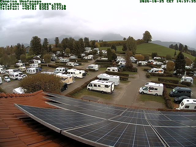 Archiv Foto Webcam Blick auf den Campingplatz am Hopfensee