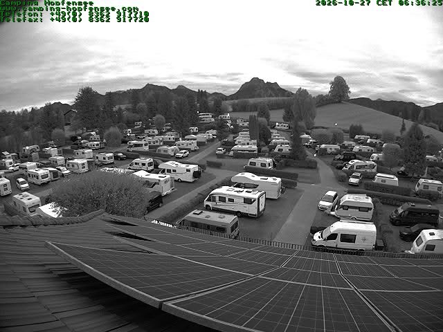 Archiv Foto Webcam Blick auf den Campingplatz am Hopfensee