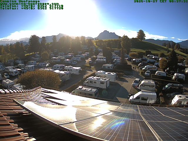 Archiv Foto Webcam Blick auf den Campingplatz am Hopfensee