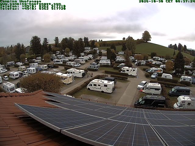 Archiv Foto Webcam Blick auf den Campingplatz am Hopfensee