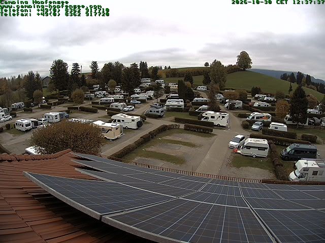 Archiv Foto Webcam Blick auf den Campingplatz am Hopfensee